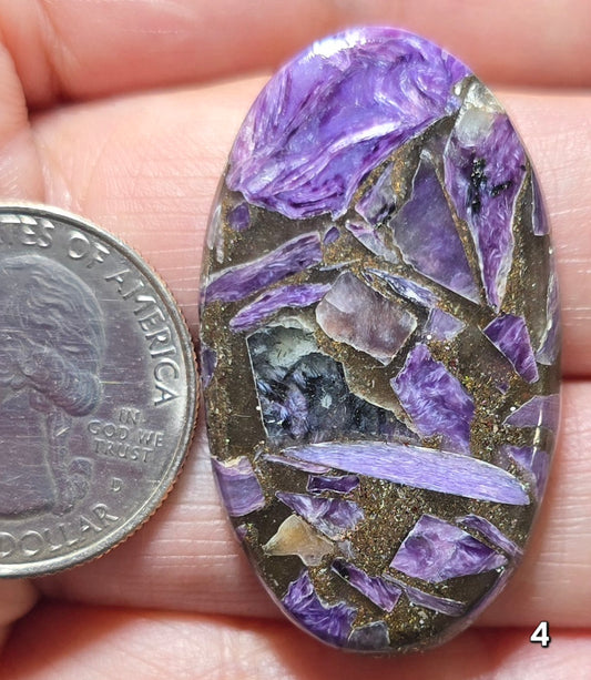 #4 Copper Charoite