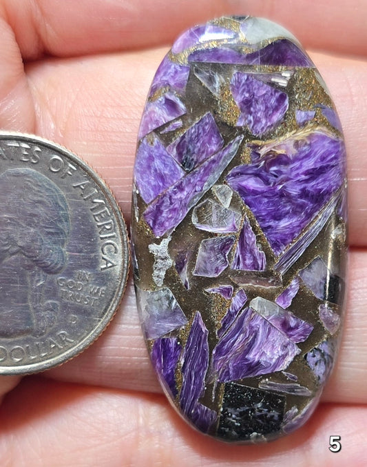 #5 Copper Charoite