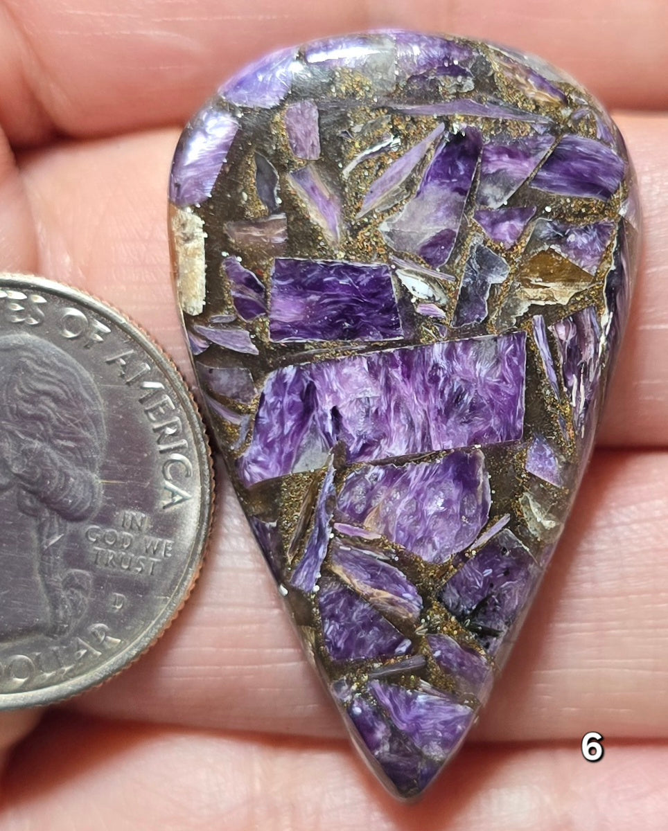 #6 Copper Charoite