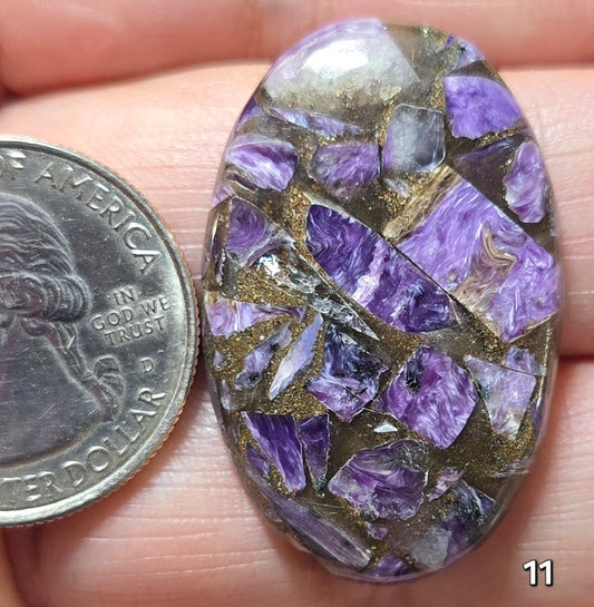 #11 Copper Charoite