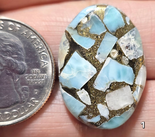 #1 Copper Larimar