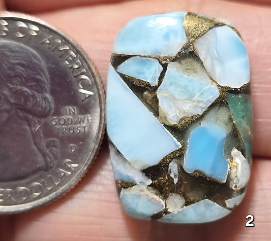 #2 Copper Larimar