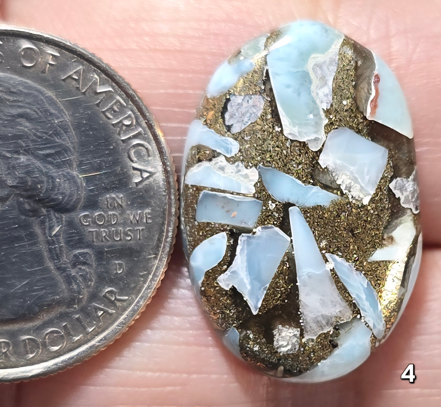#4 Copper Larimar