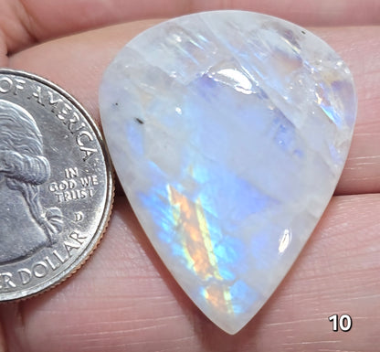 #10 Rainbow Flash Moonstone