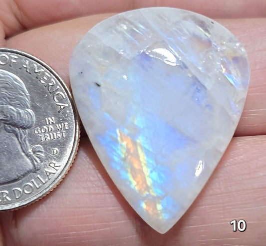 #10 Rainbow Flash Moonstone