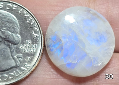 #30 Rainbow Flash Moonstone