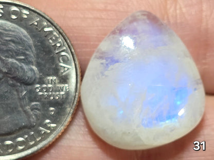 #31 Rainbow Flash Moonstone
