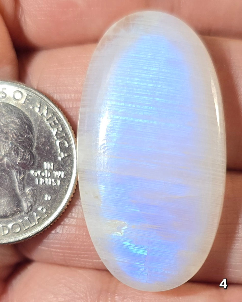 #4 Blue Flash Moonstone