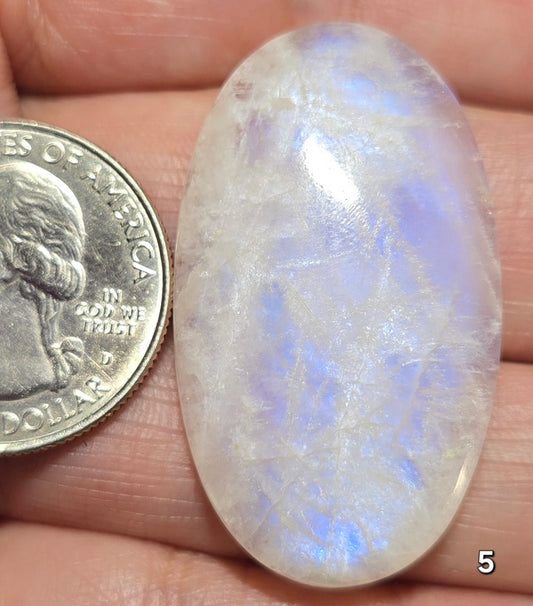 #5 Blue Flash Moonstone
