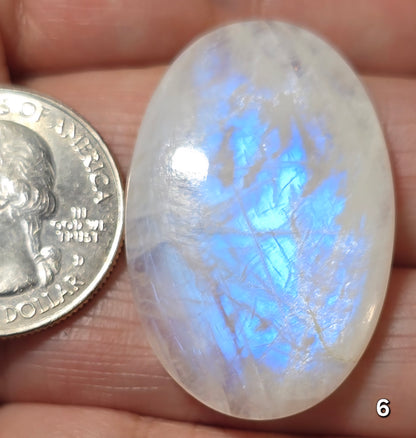 #6 Blue Flash Moonstone