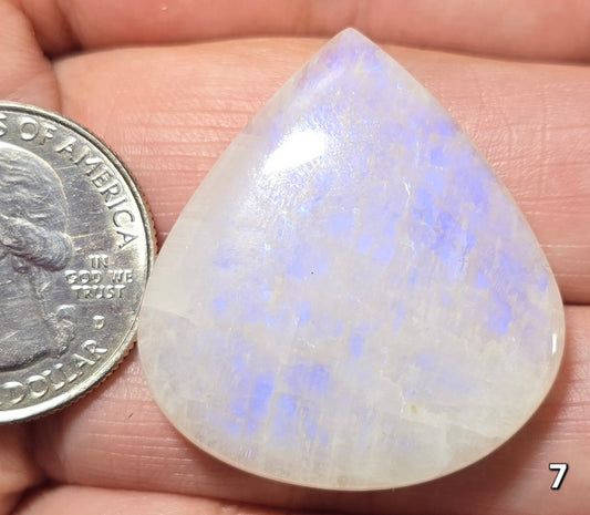 #7 Blue Flash Moonstone