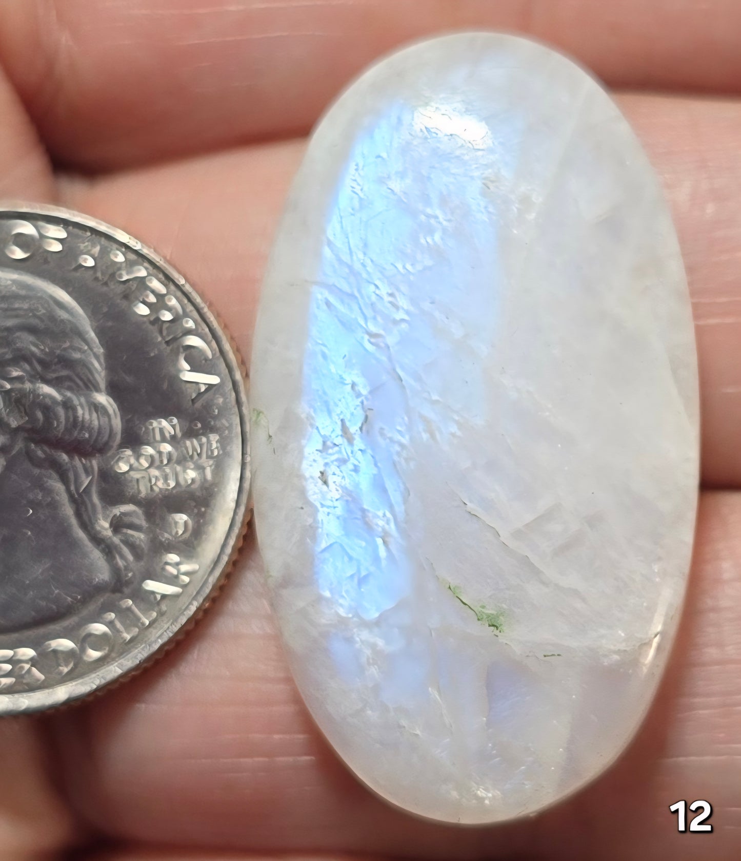 #12 Blue Flash Moonstone