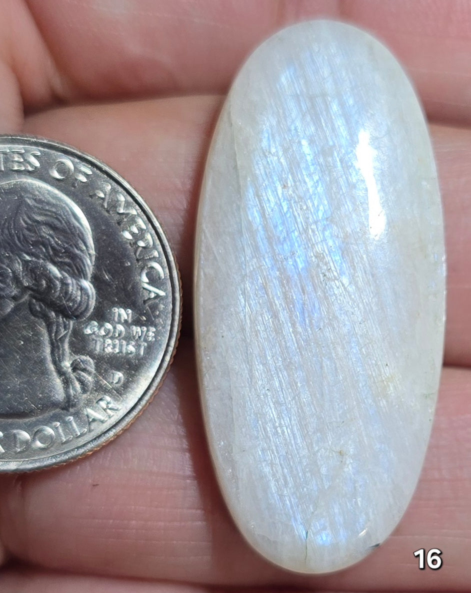 #16 Blue Flash Moonstone