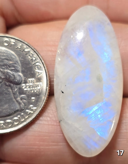 #17 Blue Flash Moonstone