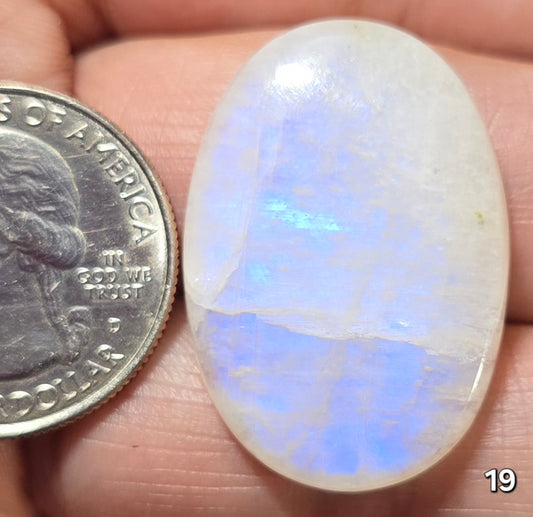 #19 Blue Flash Moonstone