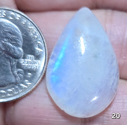 #20 Blue Flash Moonstone
