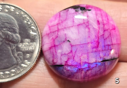 #5 Pink Dyed Moonstone