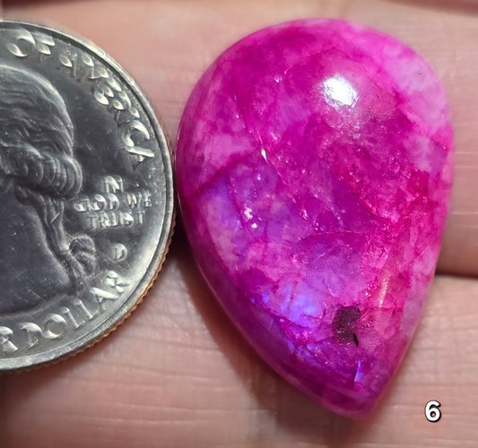 #6 Pink Dyed Moonstone