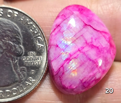 #20 Pink Dyed Moonstone