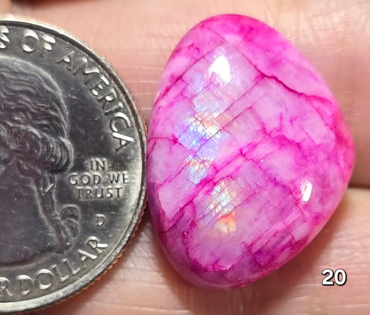 #20 Pink Dyed Moonstone