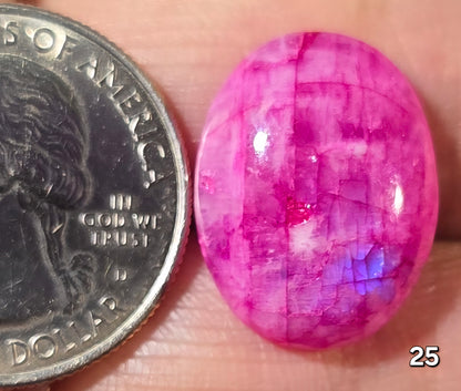 #25 Pink Dyed Moonstone