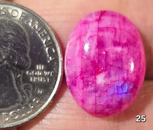 #25 Pink Dyed Moonstone