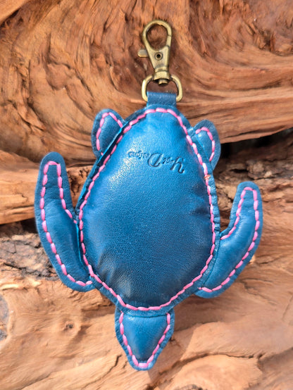 Bubblegum Rebellion Leather Turtle