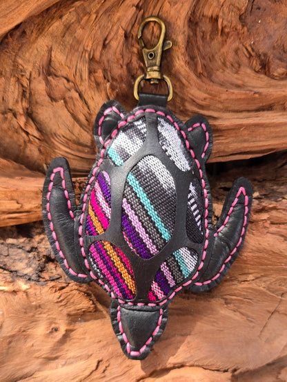 Midnight Charro Leather Turtle