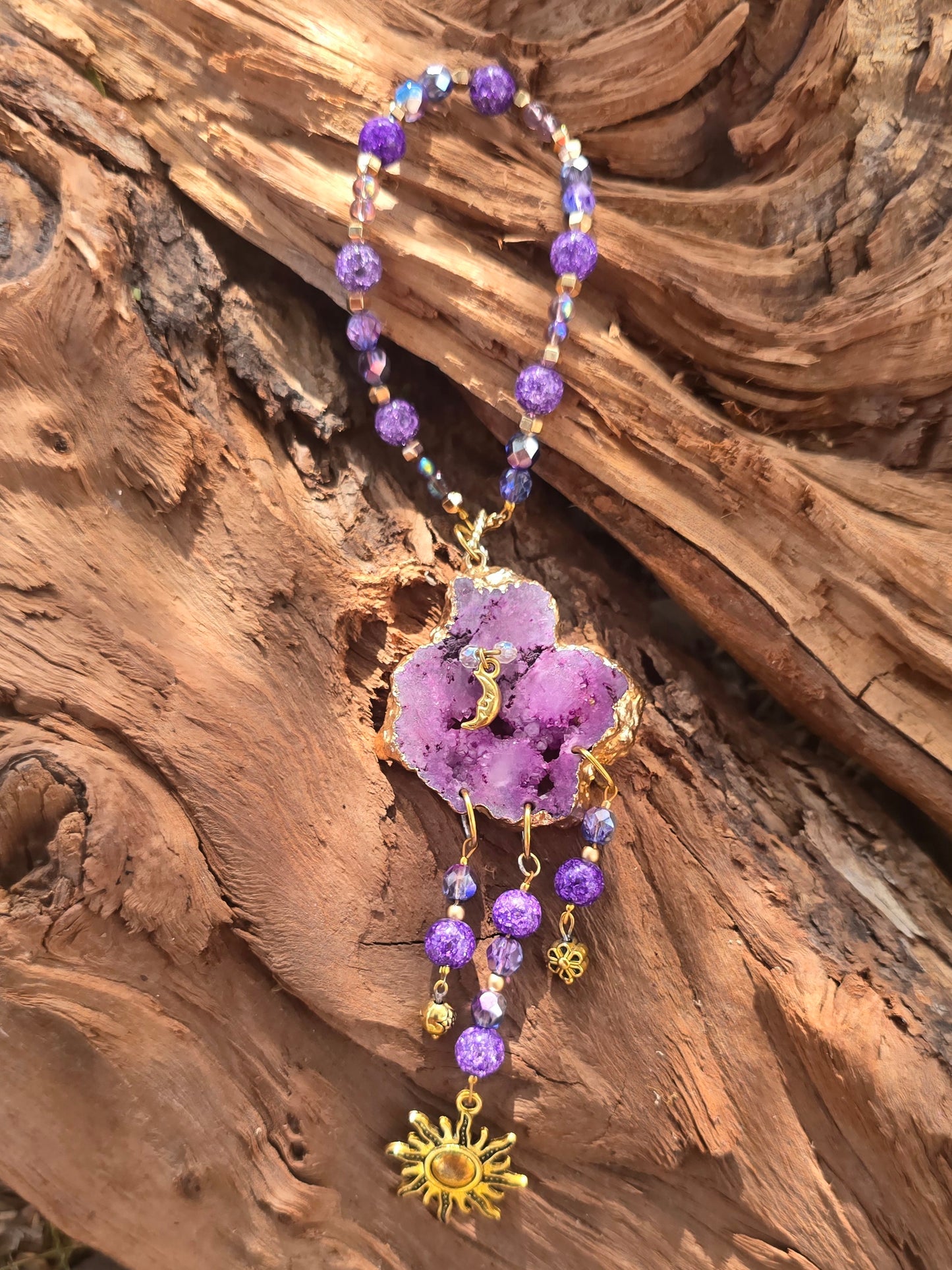 Celestial Violet Talisman Charm