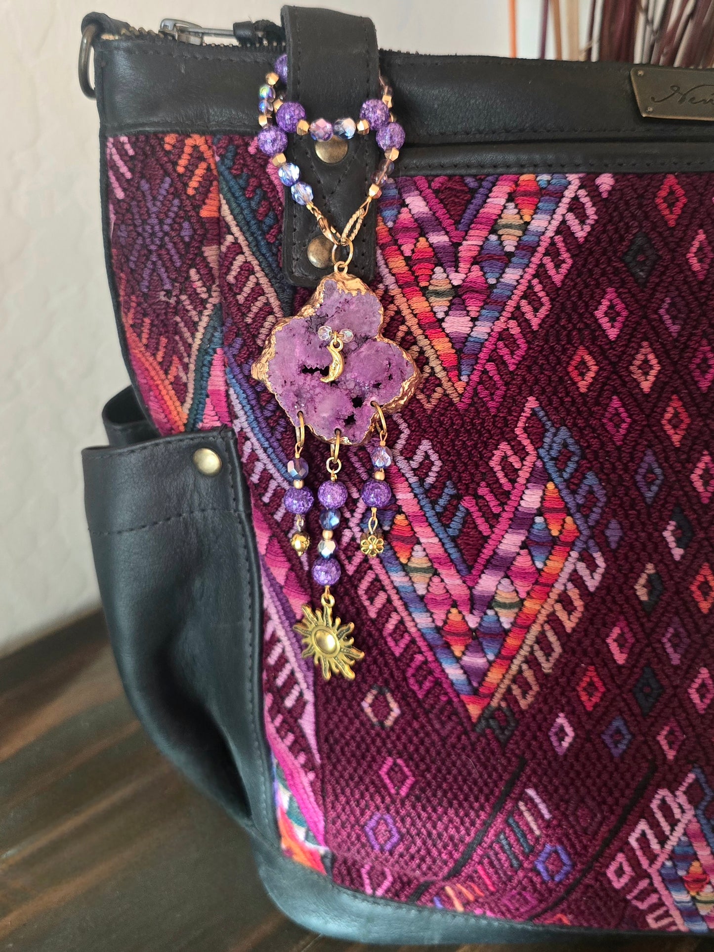 Celestial Violet Talisman Charm