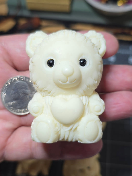 Heart Bear Carving