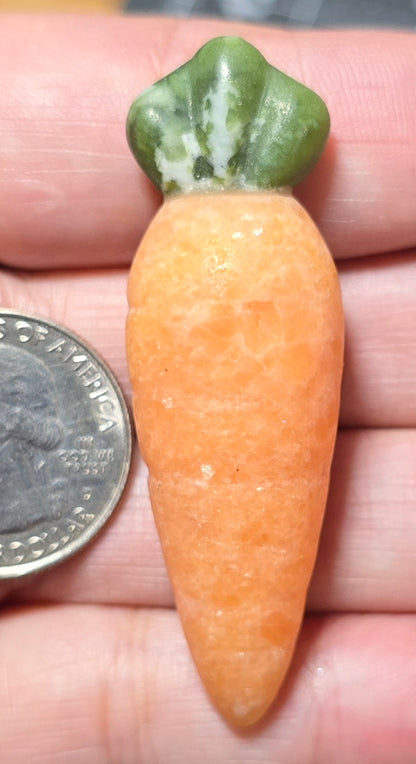 Mini Sunstone Carrot Carving