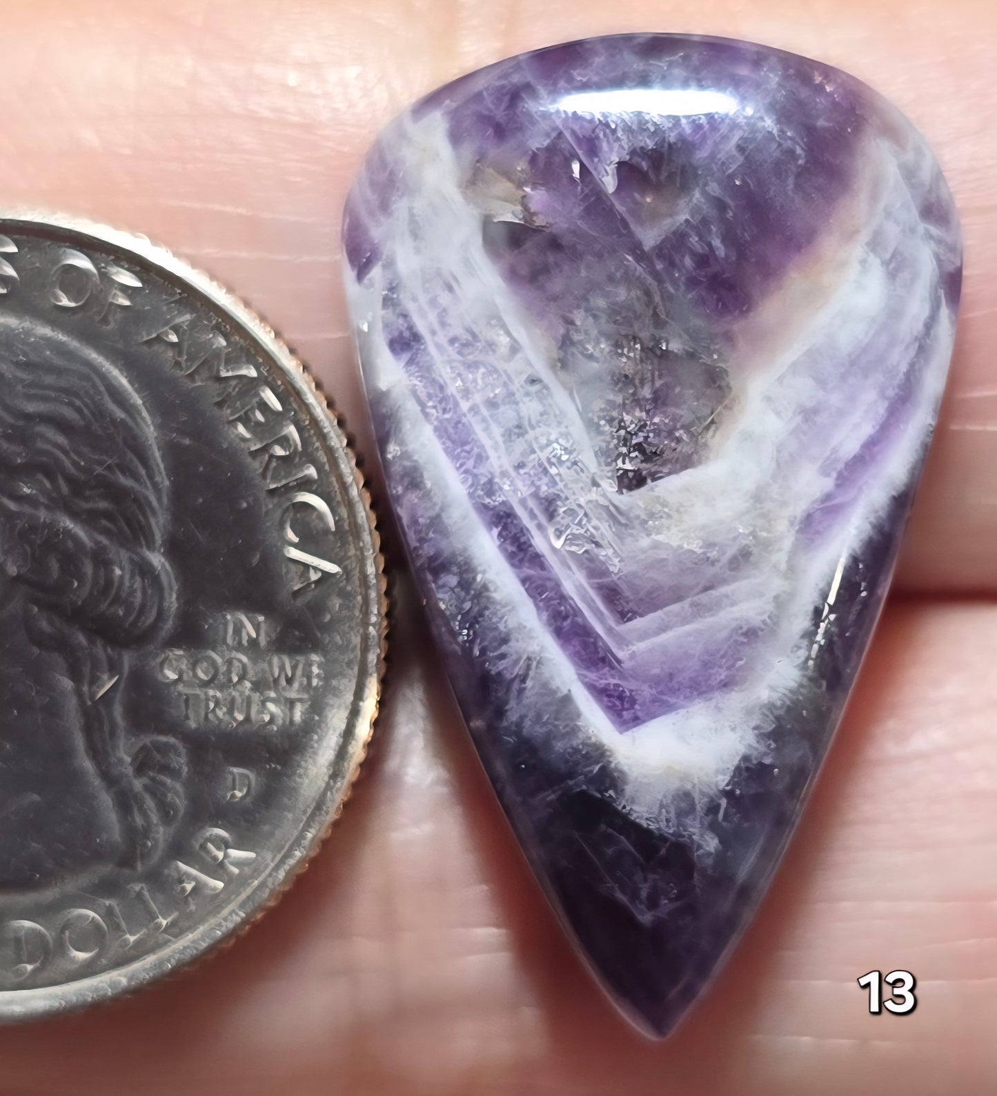 #13 Chevron Amethyst