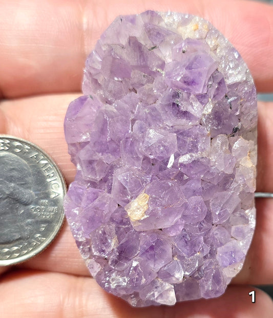 #1 Amethyst Druzy Cabochon