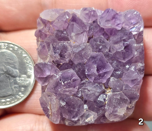 #2 Amethyst Druzy Cabochon