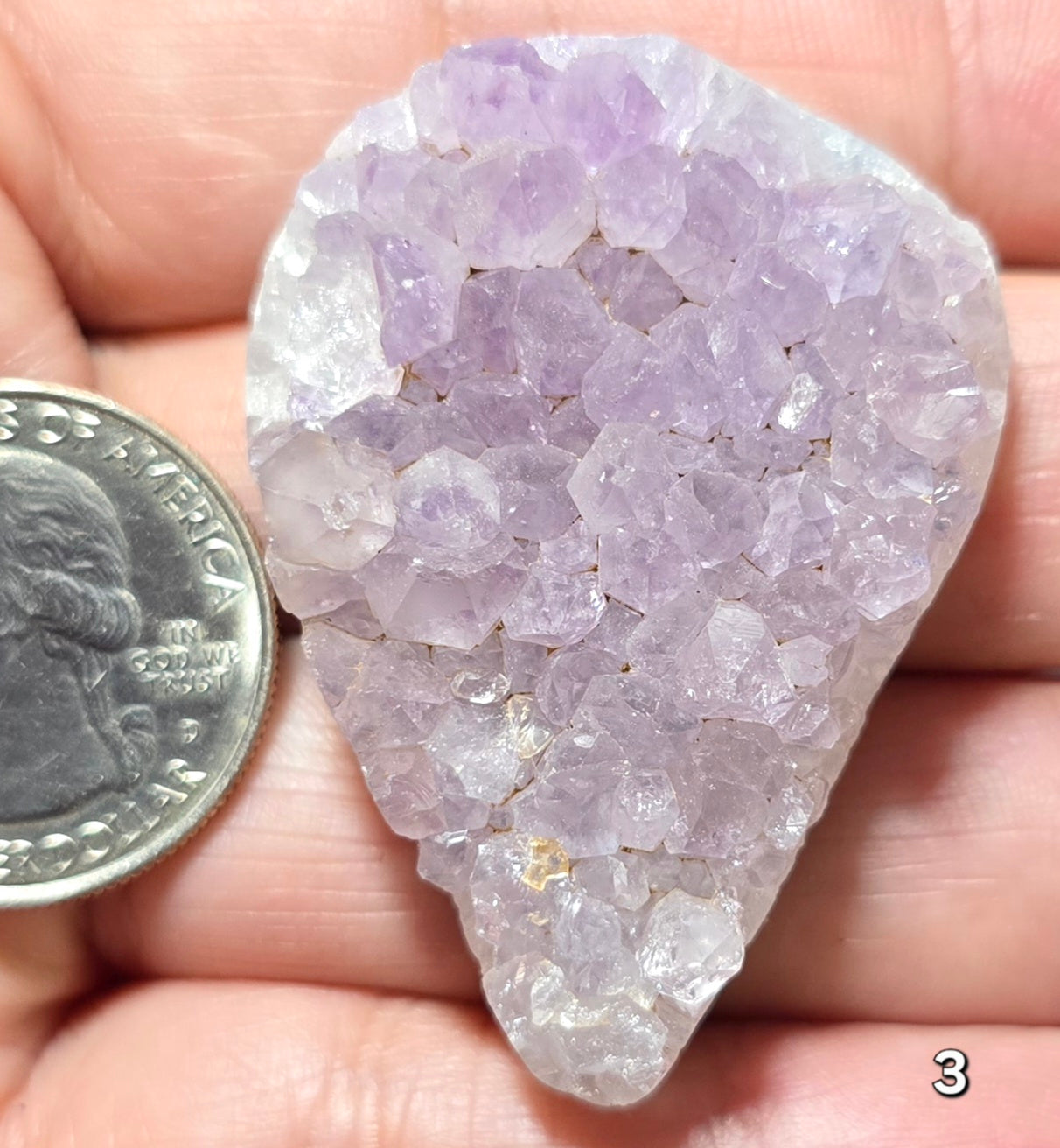 #3 Amethyst Druzy Cabochon