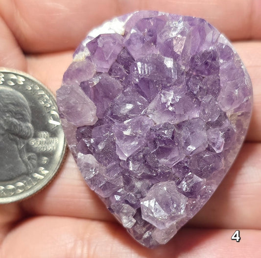 #4 Amethyst Druzy Cabochon