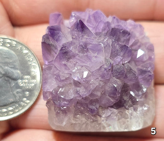 #5 Amethyst Druzy Cabochon