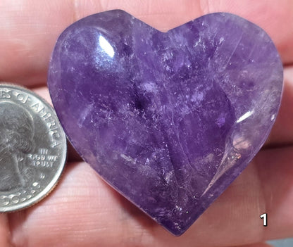 #1 Amethyst Heart