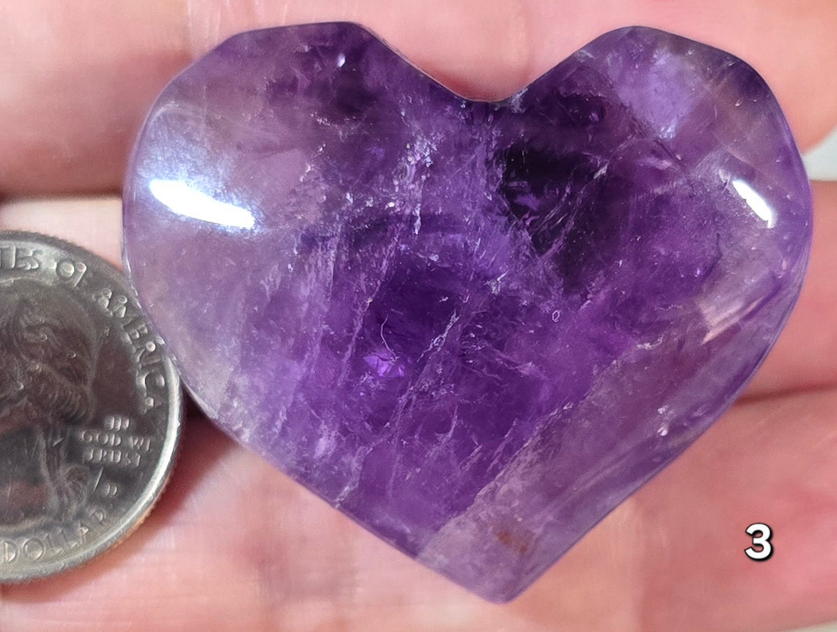 #3 Amethyst Heart