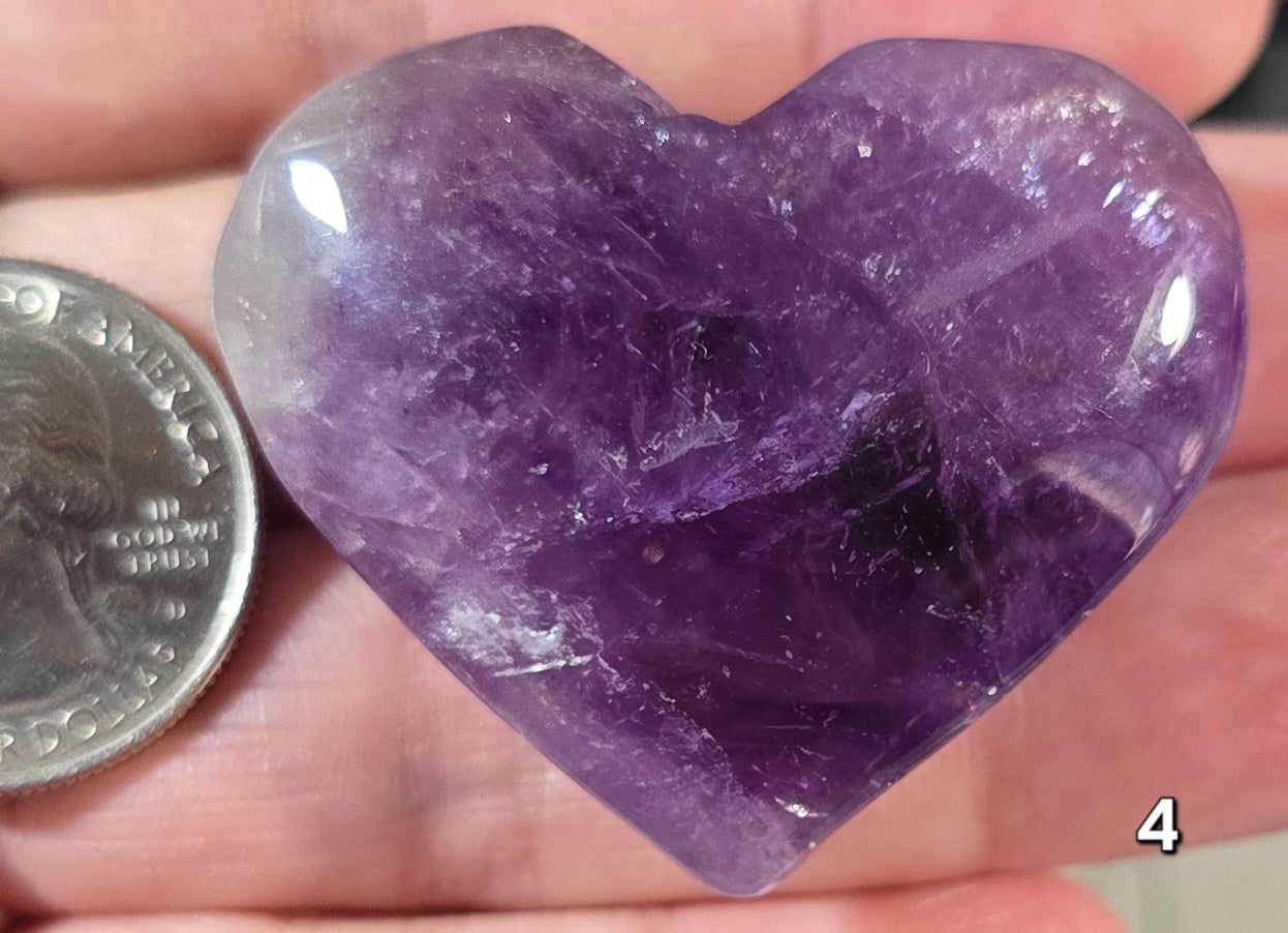 #4 Amethyst Heart