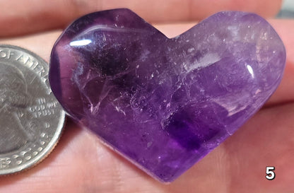 #5 Amethyst Heart