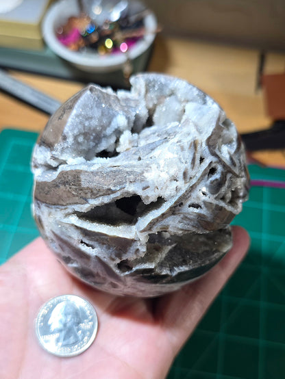 Druzy Sphalerite Sphere