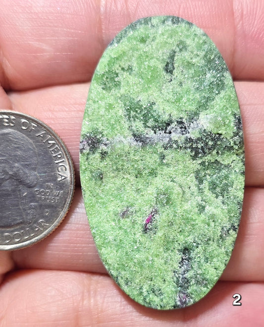 #2 Ruby Zoisite Druzy