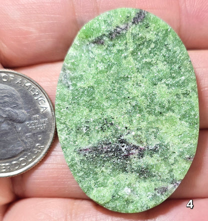#4 Ruby Zoisite Druzy