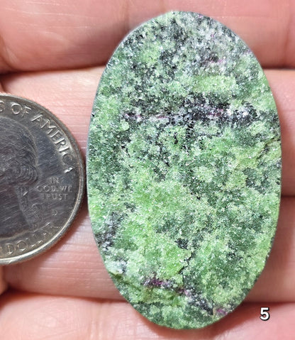 #5 Ruby Zoisite Druzy