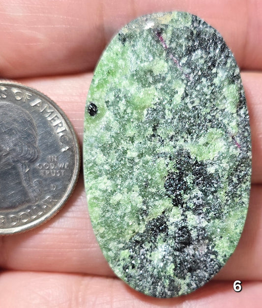 #6 Ruby Zoisite Druzy