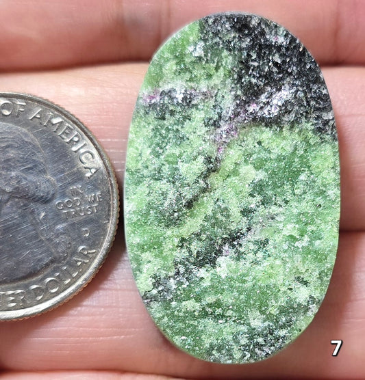 #7 Ruby Zoisite Druzy