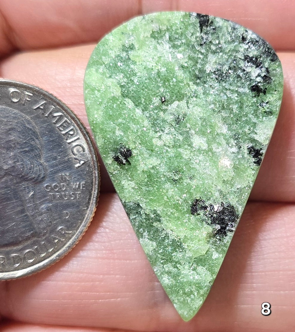 #8 Ruby Zoisite Druzy