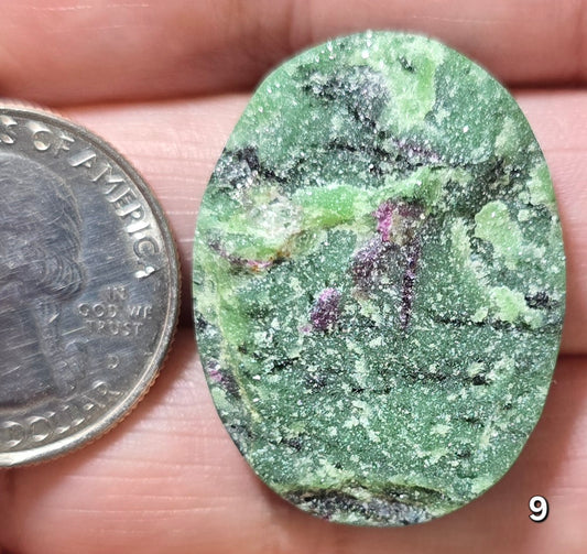 #9 Ruby Zoisite Druzy